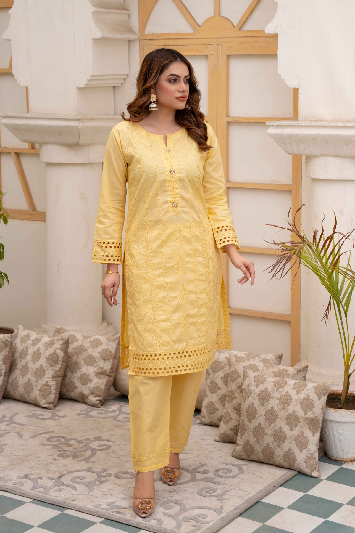 Best Selling - Nico 2Pc Embroidered Dress