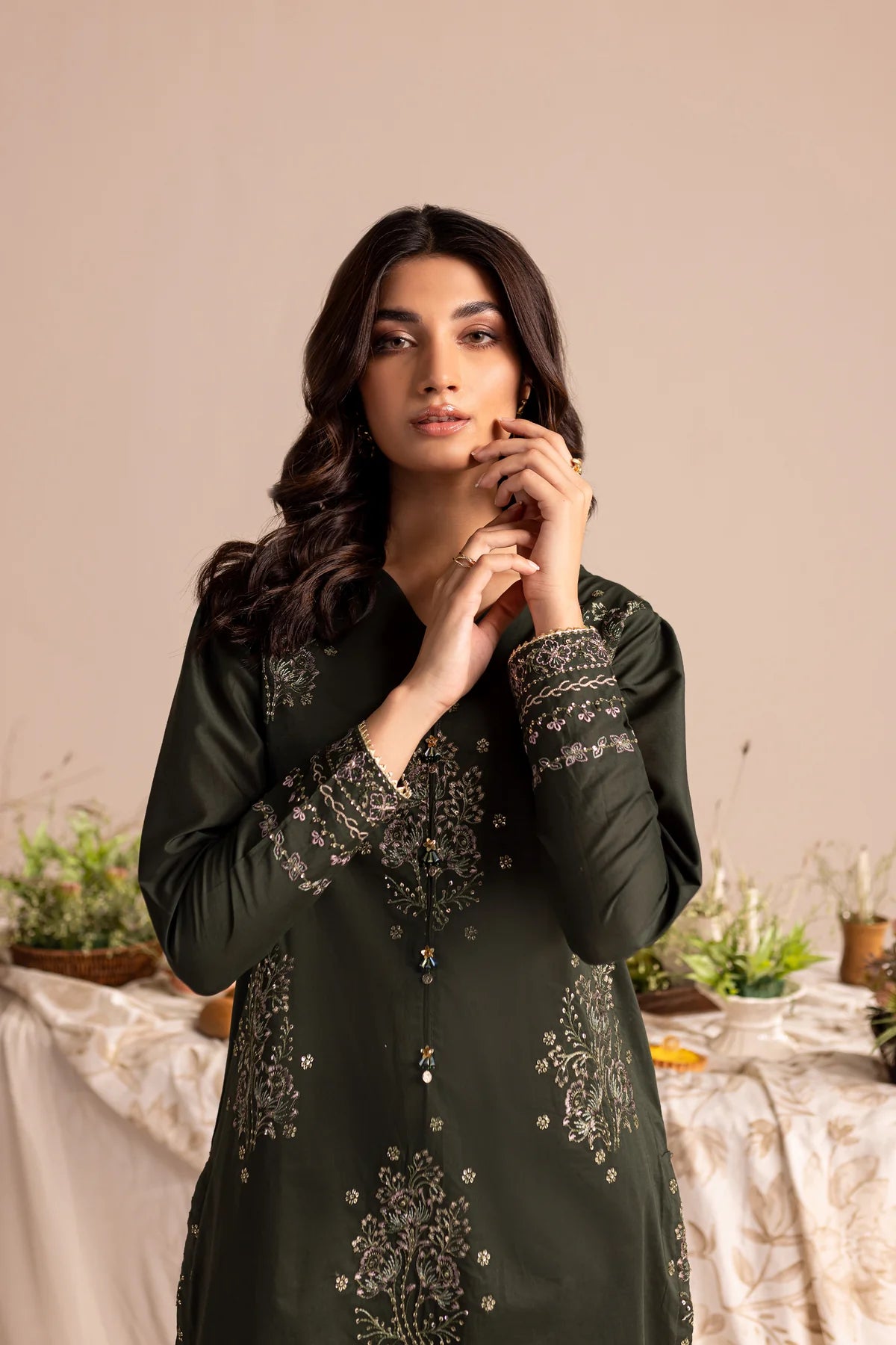 Best Selling - Zale 2Pc Embroidered Dress